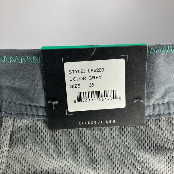 NWT LINKSOUL Solid Boardwalker Short Grey 38 - Picture 5 of 7